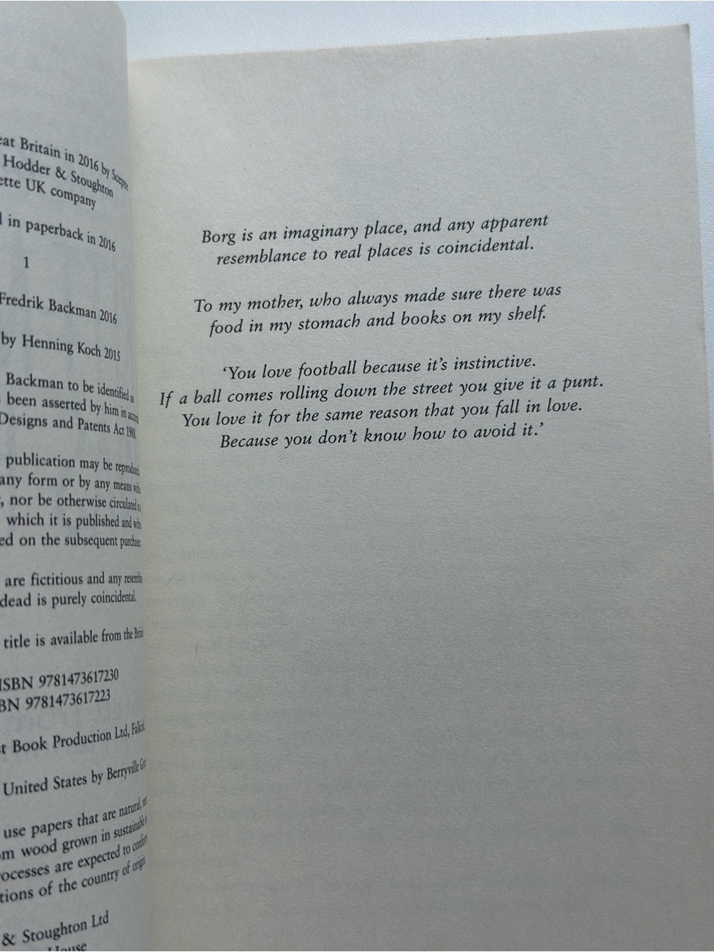 Britt-Marie Was Here by Fredrik Backman | Literary Fiction | Paperback Book - Picture 9 of 9